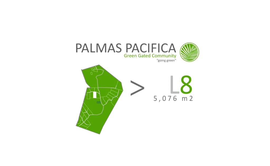 Lot 8 – South Pacific Ocean views location in Palmas Pacífica community